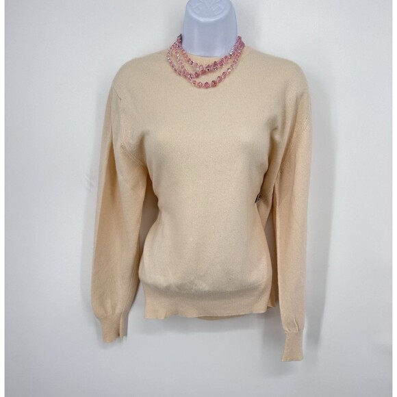 Ballantyne Women's 100% Cashmere Turtleneck Sweater 40 Vintage Scotland - Picture 1 of 6
